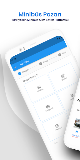 Android application Minibüs Pazarı screenshort