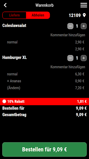 Burger Hütte Screen 2