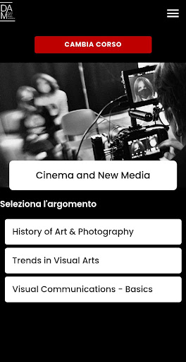 Android application DAM Academy screenshort