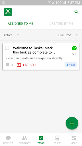 CPG Connect Screen 2