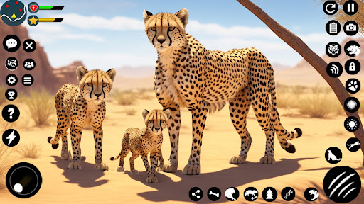 Wild Cheetah Family Simulator Screen 2