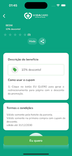 Amém Sáude Screen 2
