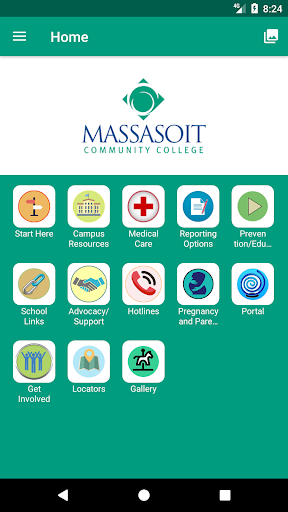 Android application Massasoit Title IX screenshort