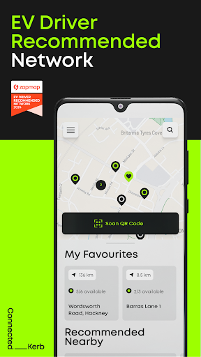 Android application Connected Kerb screenshort