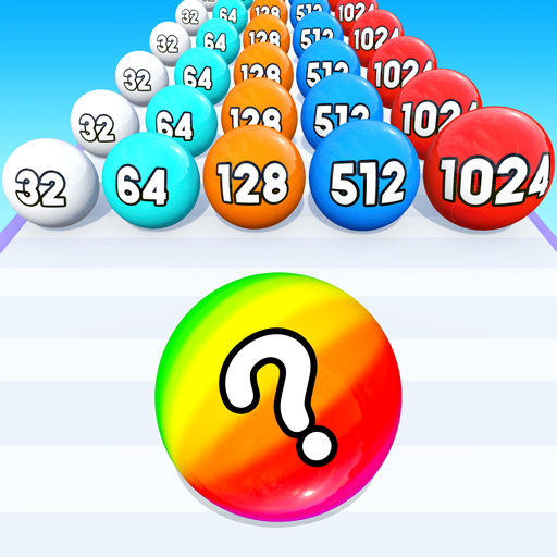 Android application Number Ball 3D - Merge Games screenshort