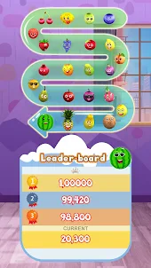 Real Fruit Merge Puzzle Games