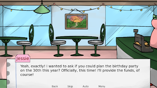 Birthday Planning Panic! Screen 2