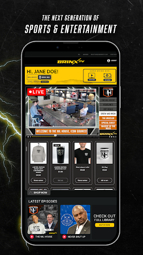 Android application Brinx.TV screenshort