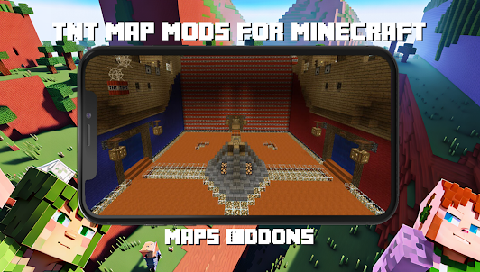 TNT map mods for Minecraft
