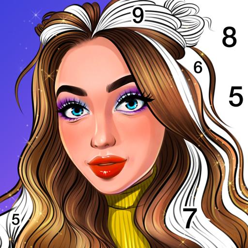 GirlFriend Color By Number logo