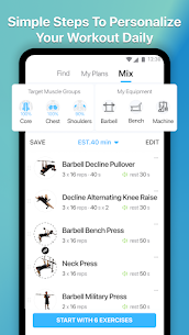 Workout Plan & Gym Log Tracker 10.86 APK + Mod (Unlimited money) 2022 4