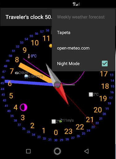 Travelers clock 24 Screen 3