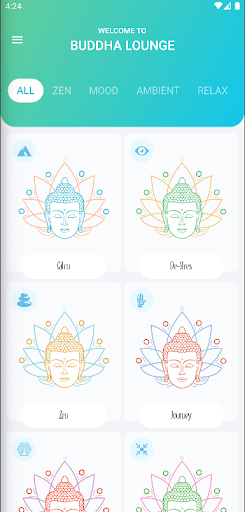 Android application Buddha's Lounge screenshort