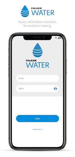 Android application Falker Water screenshort
