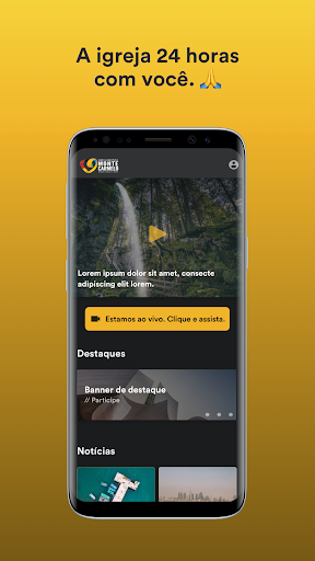 Android application IB Monte Carmelo screenshort