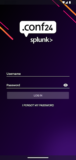 Android application Splunk Events screenshort