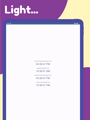 Clock Screen 3