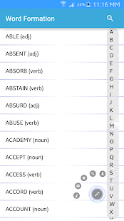 English Word Formation Captura de pantalla