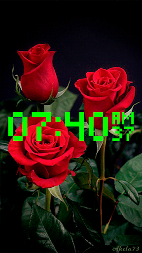 Animated Digital Clock-7 Screen 2