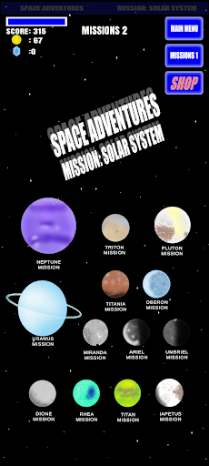 Space Adventures Screen 3