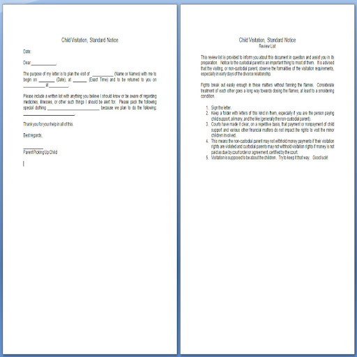 Divorce Papers Templates Screen 3