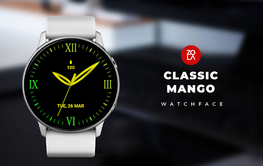 Classic Mango Watch Face screenshot 0