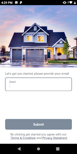 Android application HOME Real Estate Concierge screenshort