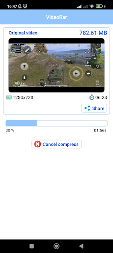 VideoRar - Video compress tool