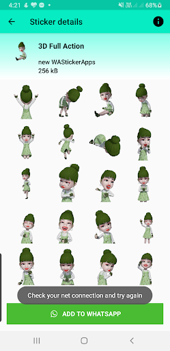 3D emoji sticker for whatsapp