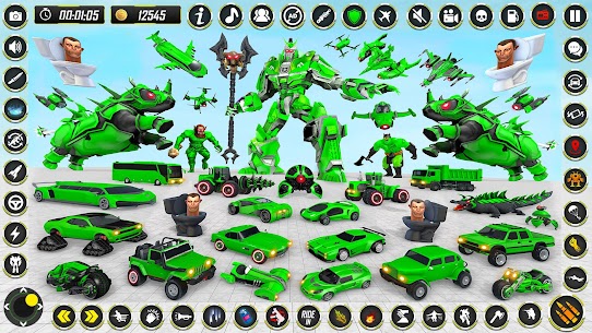 Rhino Robot – Robot Car Games 1