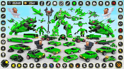 Rhino Robot - Robot Car Games