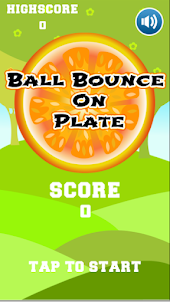Ball Bounce On Plate
