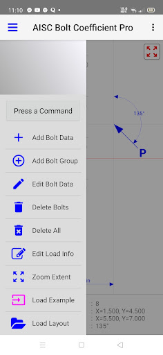Android application AISC Bolt Coefficient Pro screenshort