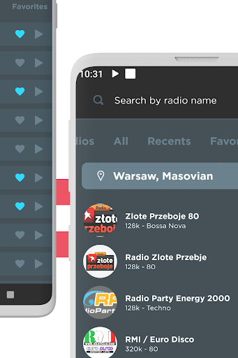 Radio Poland: Radio FM Screen 3