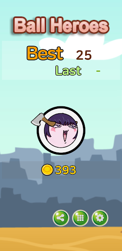 Android application Ball Heroes screenshort