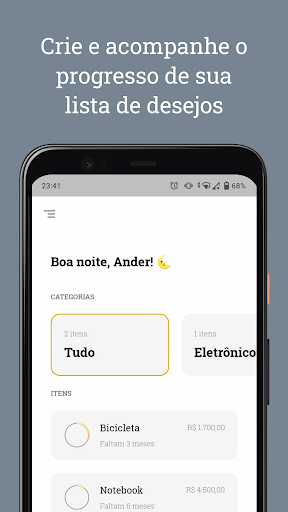 Android application Buyit screenshort