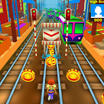 Cover Image of Скачать Train Surf Rush Runner 3D  APK