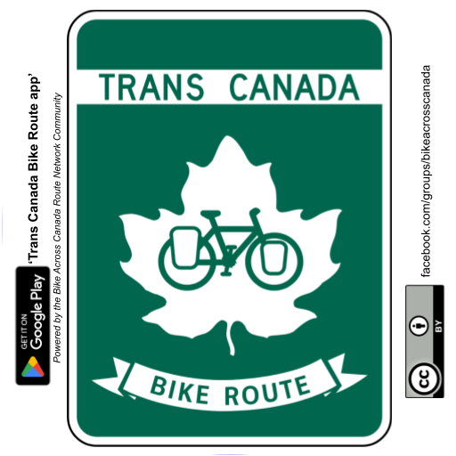 Trans Canada Bike Route App logo