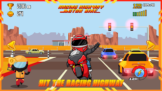 Game screenshot Racing Highway Game Motor Bike hack