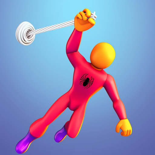 Rope Hero Swing Man Game