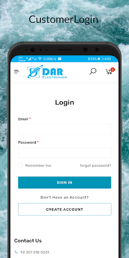 DAR Electronics Screen 2