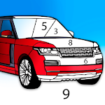 Cover Image of Download Cars Color by Number – Cars Coloring Book 2.3.0.1 APK