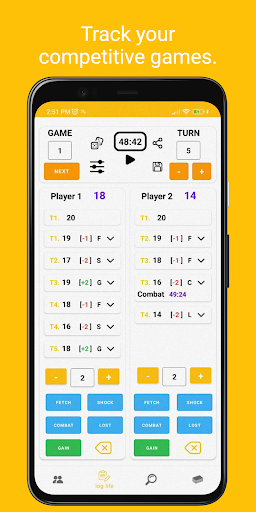 Android application MTG Competitive screenshort