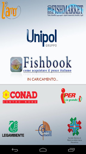 Android application Fishbook screenshort