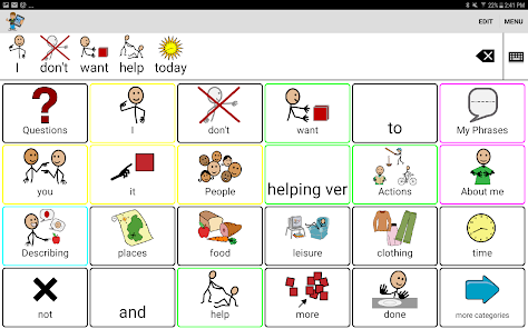 Screenshot 5 TalkTablet PRO autismo/afasia android