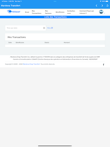 Mardona Chap Transfert