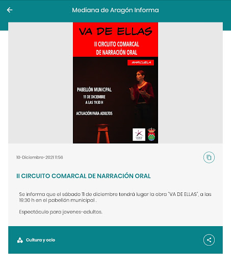 Mediana de Aragón Informa Screen 3
