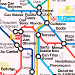 Cover Image of डाउनलोड Barcelona Metro Map 2023  APK