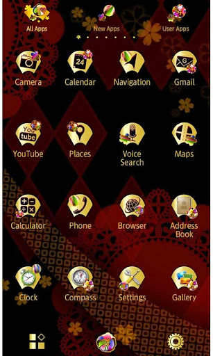 Rainbow Japanesque Theme +HOME Screen 2