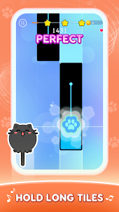 Cat Cute Tiles: Musik Spiele